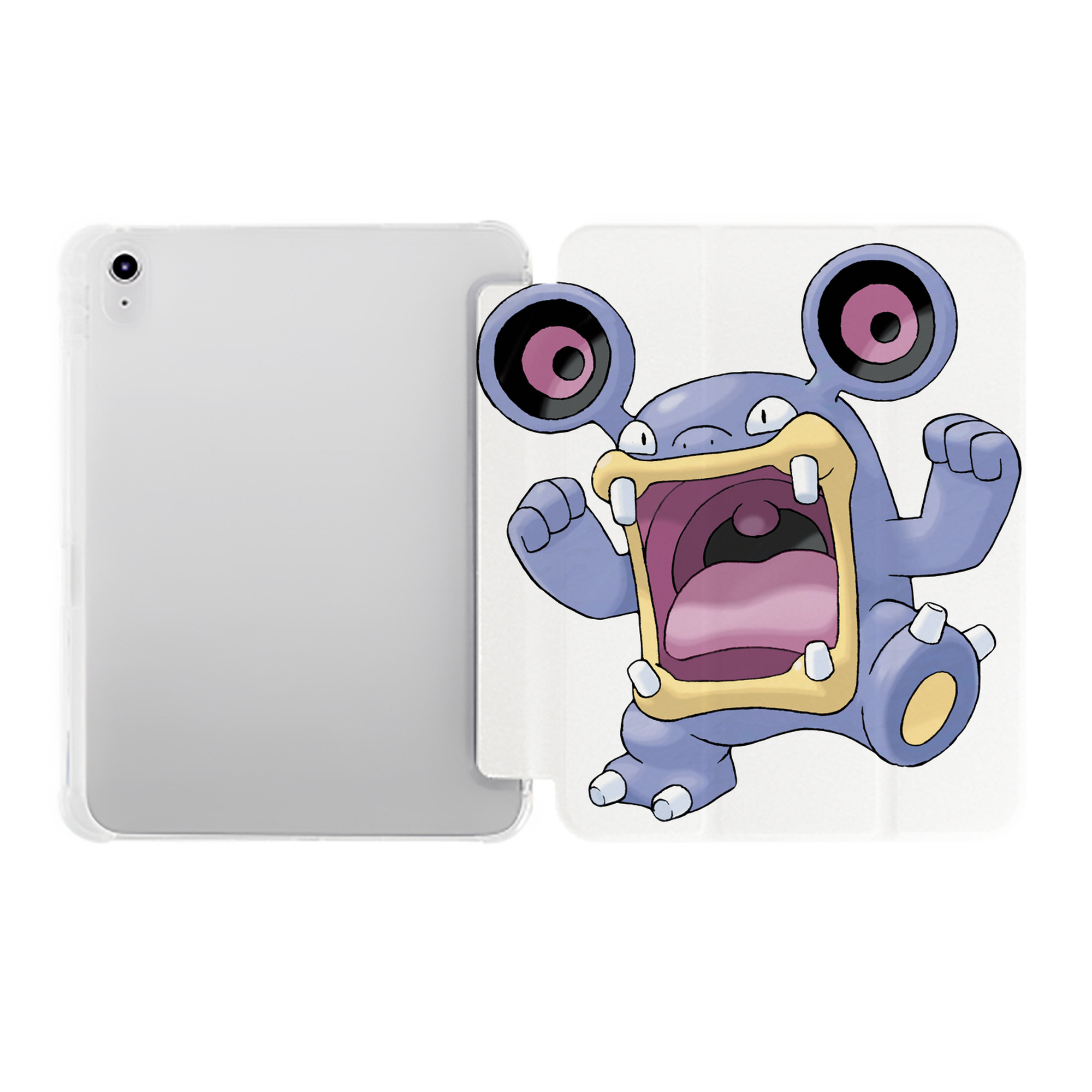 （画像用） ポケットモンスター Pokémon IPad ケース ペン収納付き 三つ折りスタンド PUレザー×シリコン 対応機種9.5/10.5/10.9インチ